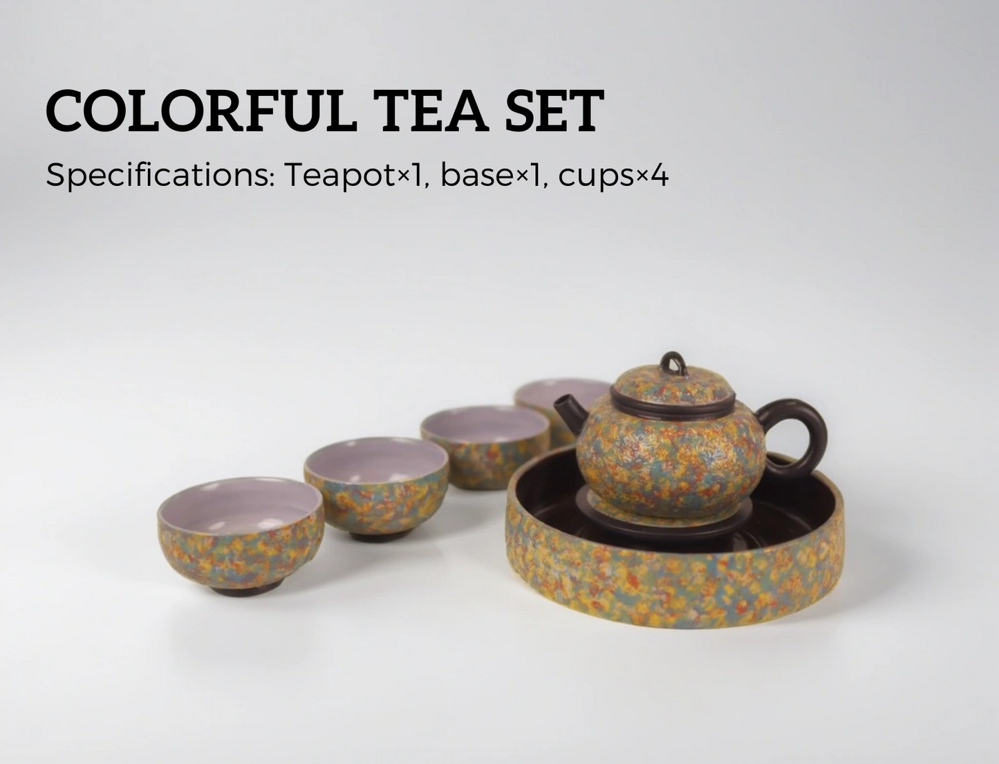 Colorful Tea Set