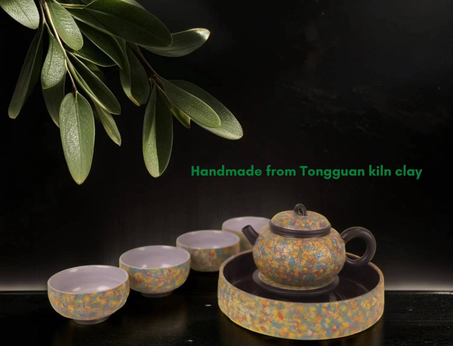 Colorful Tea Set